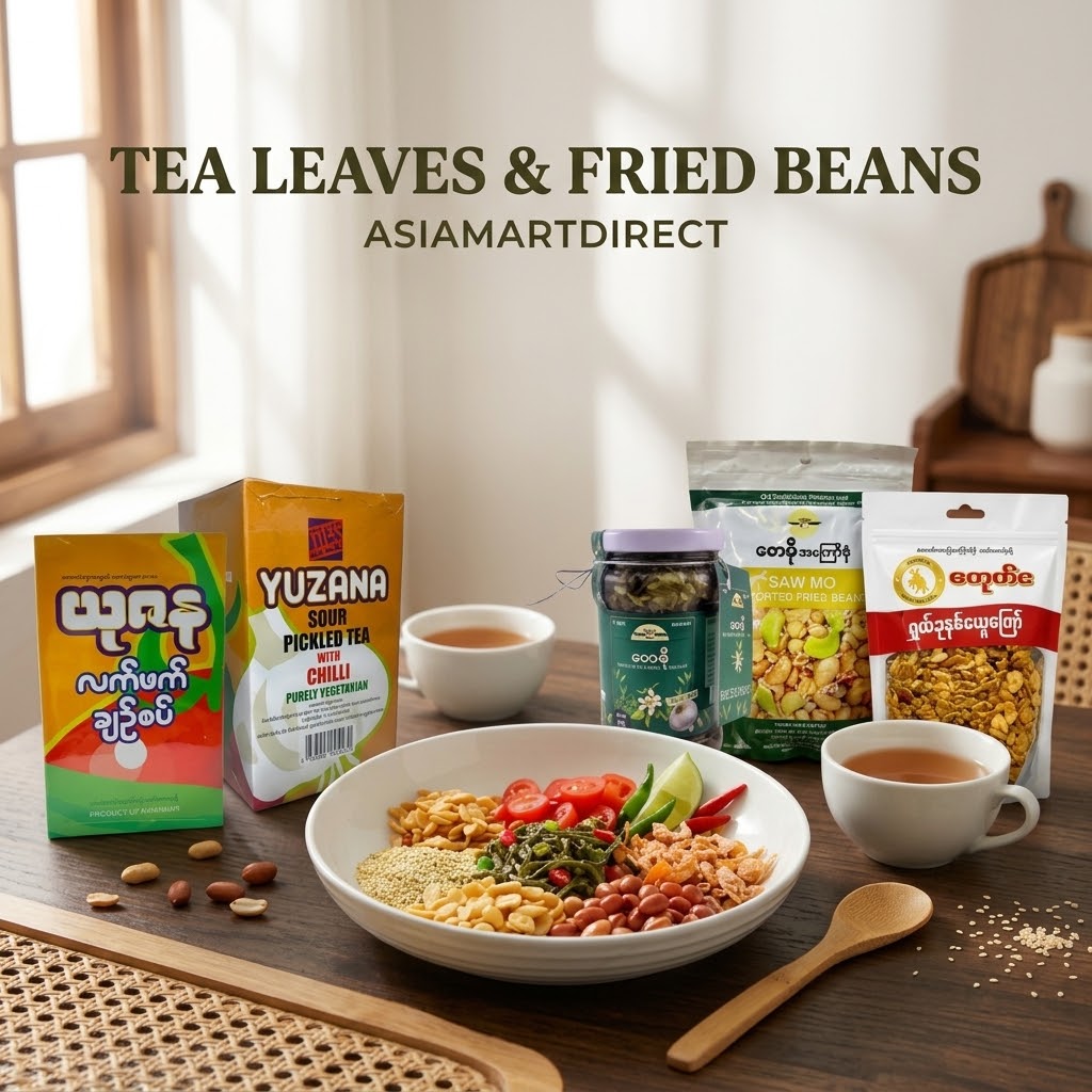 Tea Leaf & Fried Beans (Laphet)