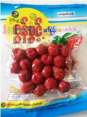 Zun Pwint - Red Plum  ဇွန်းပွင့် - မက်မန်းသီး (အနီ) 80g