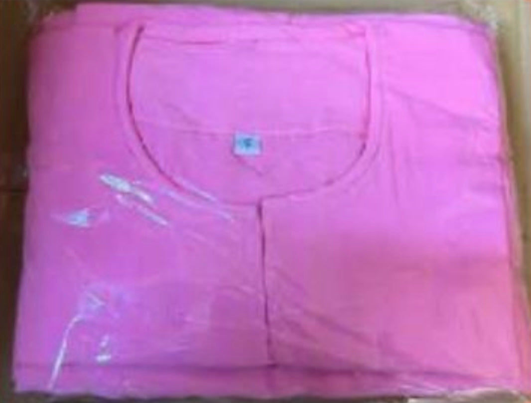 religious items - Nun Cloth (Pink)(သီလရှင်ဝတ်ရုံ)ပန်းရောင်  သီလရှင် ဝတ်ရုံ (ပန်းရောင်)