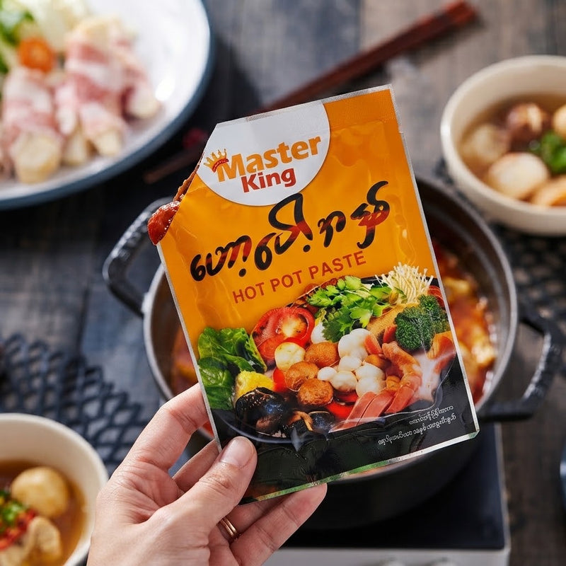 Master King - Hot Pot Paste  မာစတာကင်း-ဟော့ပေါ့အနှစ်100g