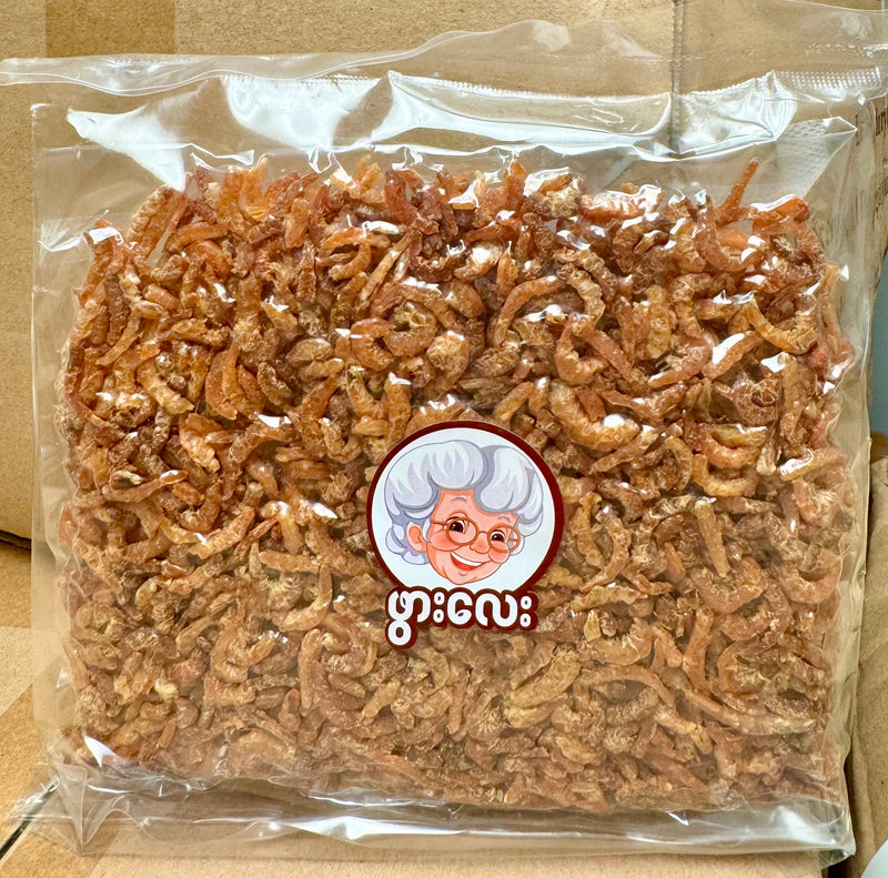 Pwar Lay - Dried Shrimp (Regular)  ဖွားလေး - ပုဇွန်ခြောက်160g