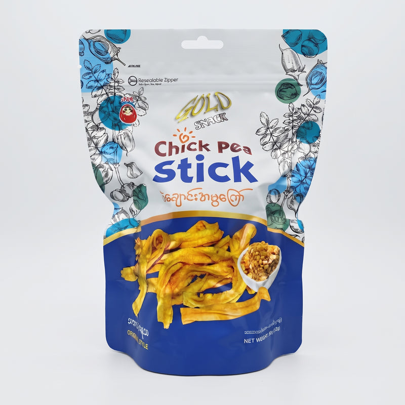 Gold Snack - Chick Pea Stick  ဂိုးစနပ်-ပဲချောင်းကြော် 80g