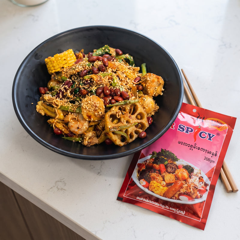 Mr. Spicy (Hot Pot Paste)  မာလာရှမ်းကောအနစ်200g