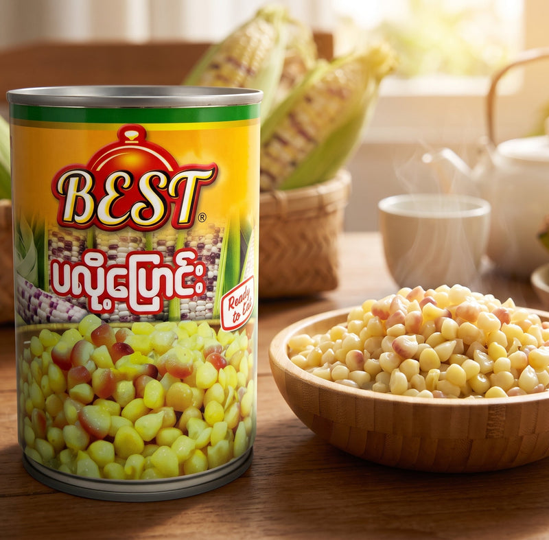 Best - Sticky Sweet Corn  ဘတ်စ်-ပလို့ပြောင်း 455g