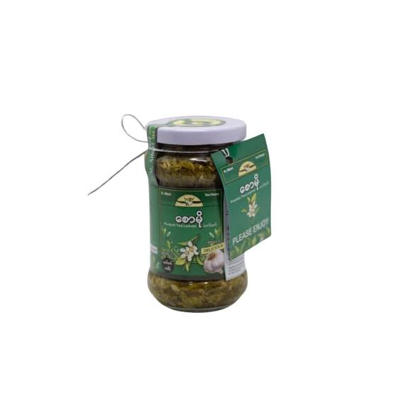 Saw Mo - Pickled Tea Leaves (Delicious)  စောမို-လက်ဖက် (အစိမ့်) 311 g